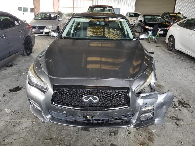 JN1BV7AR2FM409461 - 2015 INFINITI Q50 BASE 灰色 照片 5