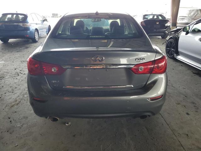 JN1BV7AR2FM409461 - 2015 INFINITI Q50 BASE 灰色 照片 6