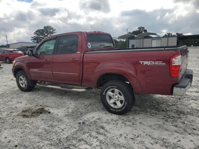 5TBDT44126S514045 - 2006 TOYOTA TUNDRA DOUBLE CAB SR5 BURGUNDY photo 2