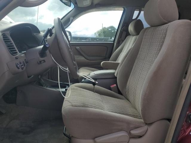 5TBDT44126S514045 - 2006 TOYOTA TUNDRA DOUBLE CAB SR5 BURGUNDY photo 7