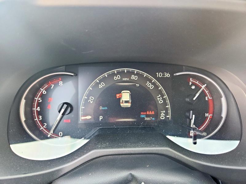 2T3H1RFV4RC301145 - 2024 TOYOTA RAV4 LE SILVER photo 9