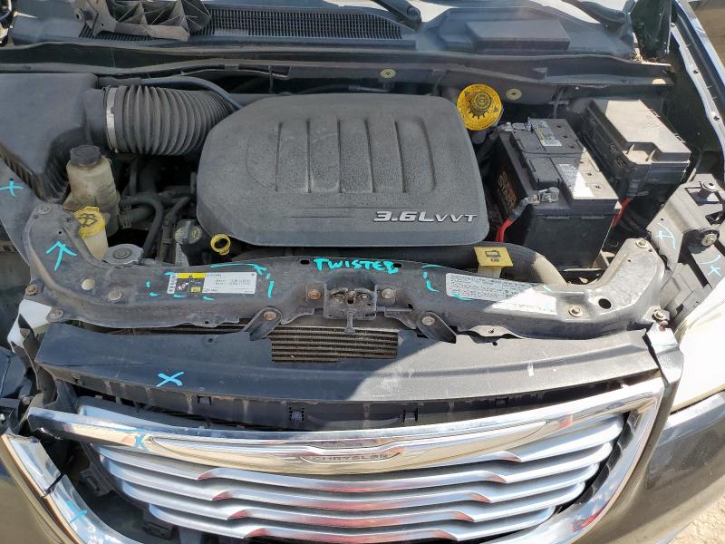 2C4RC1BG7ER207075 - 2014 CHRYSLER TOWN & COU TOURING BLACK photo 12