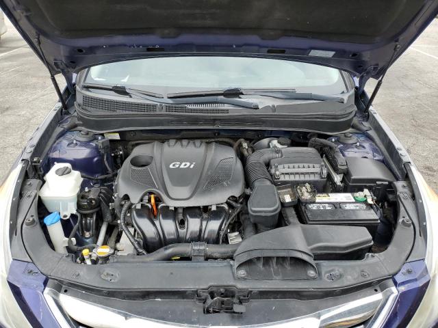5NPEC4AC2CH387669 - 2012 HYUNDAI SONATA SE 蓝色 照片 11