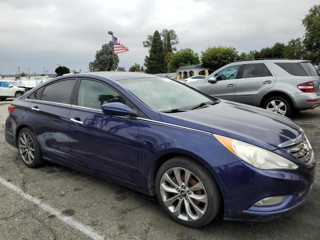 5NPEC4AC2CH387669 - 2012 HYUNDAI SONATA SE 蓝色 照片 4