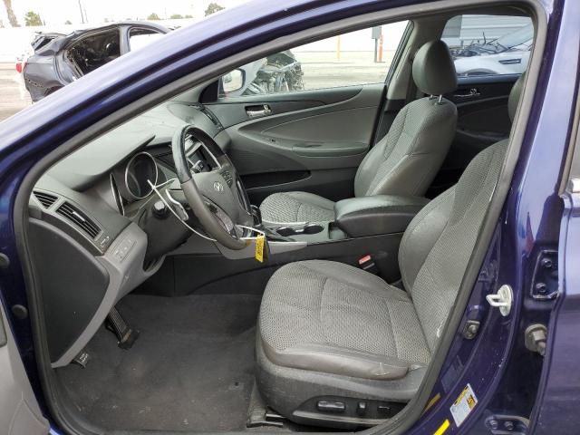 5NPEC4AC2CH387669 - 2012 HYUNDAI SONATA SE 蓝色 照片 7