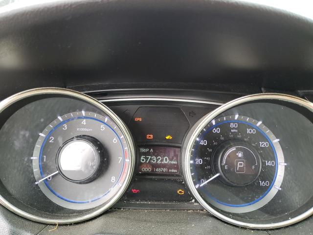 5NPEC4AC2CH387669 - 2012 HYUNDAI SONATA SE 蓝色 照片 9