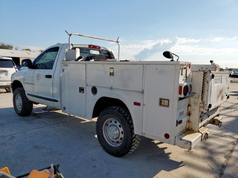 3D7KU26D14G138107 - 2004 DODGE RAM 2500 ST Білий фото 2