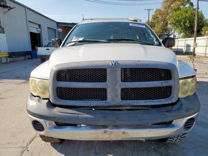 3D7KU26D14G138107 - 2004 DODGE RAM 2500 ST Білий фото 5