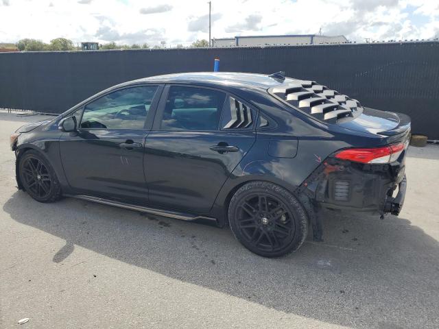 5YFS4MCE6MP078564 - 2021 TOYOTA COROLLA SE BLACK photo 2