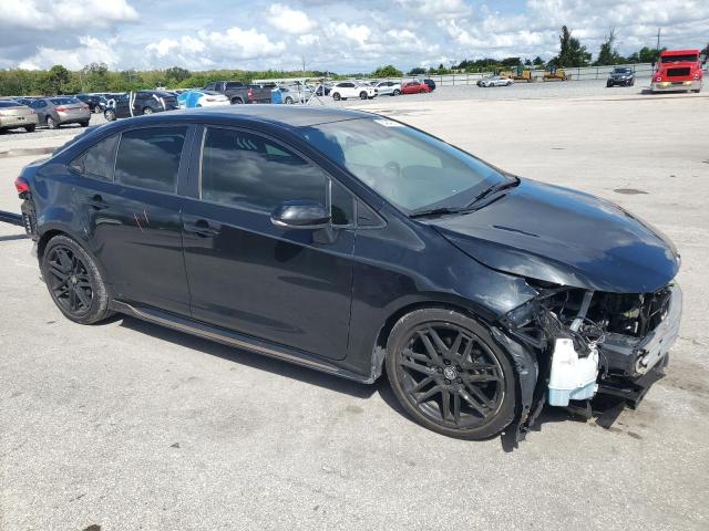 5YFS4MCE6MP078564 - 2021 TOYOTA COROLLA SE BLACK photo 4