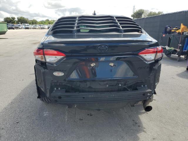5YFS4MCE6MP078564 - 2021 TOYOTA COROLLA SE BLACK photo 6
