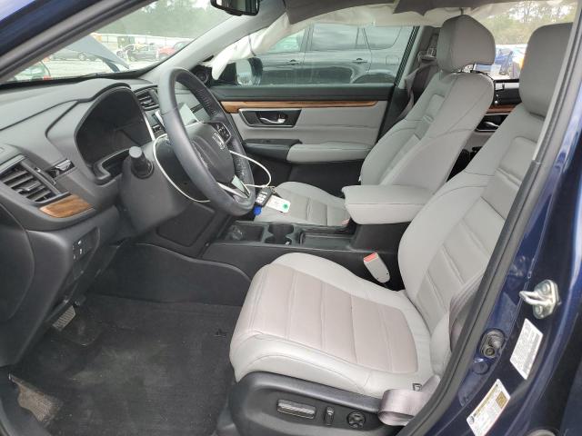 7FARW2H81KE040639 - 2019 HONDA CR-V EXL Синій фото 7