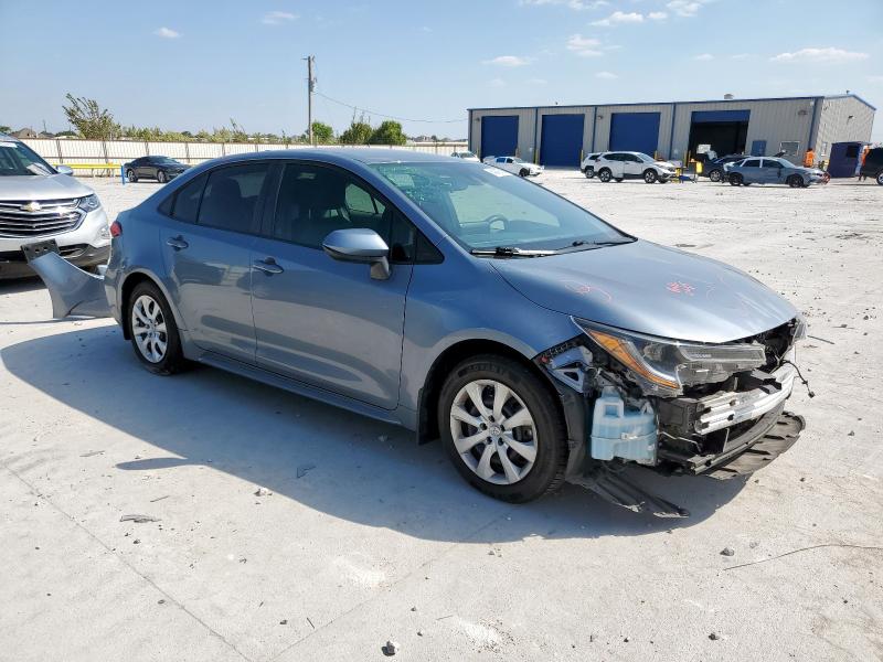 5YFEPMAE5NP369355 - 2022 TOYOTA COROLLA LE 蓝色 照片 4