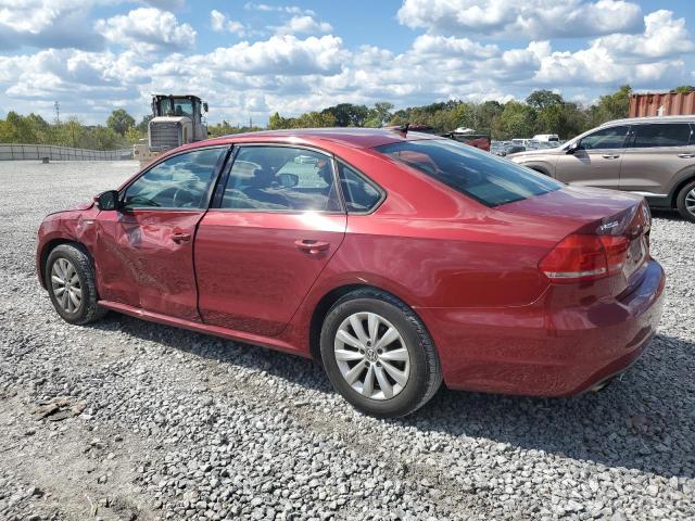 1VWAT7A33FC046763 - 2015 VOLKSWAGEN PASSAT S მუქწითელი ფოტო 2