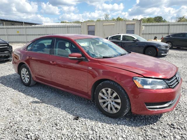 1VWAT7A33FC046763 - 2015 VOLKSWAGEN PASSAT S მუქწითელი ფოტო 4