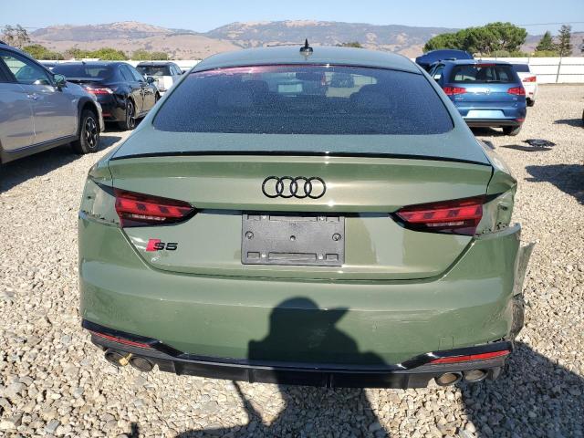 WAUC4CF57RA076521 - 2024 AUDI S5 PREMIUM PLUS მწვანე ფოტო 6
