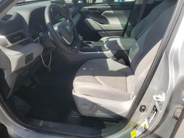 5TDKDRAH6PS009198 - 2023 TOYOTA HIGHLANDER L SILVER photo 7