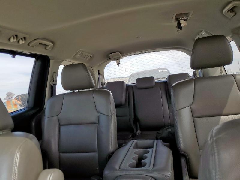 5FNRL5H64EB038683 - 2014 HONDA ODYSSEY EXL CHARCOAL photo 10