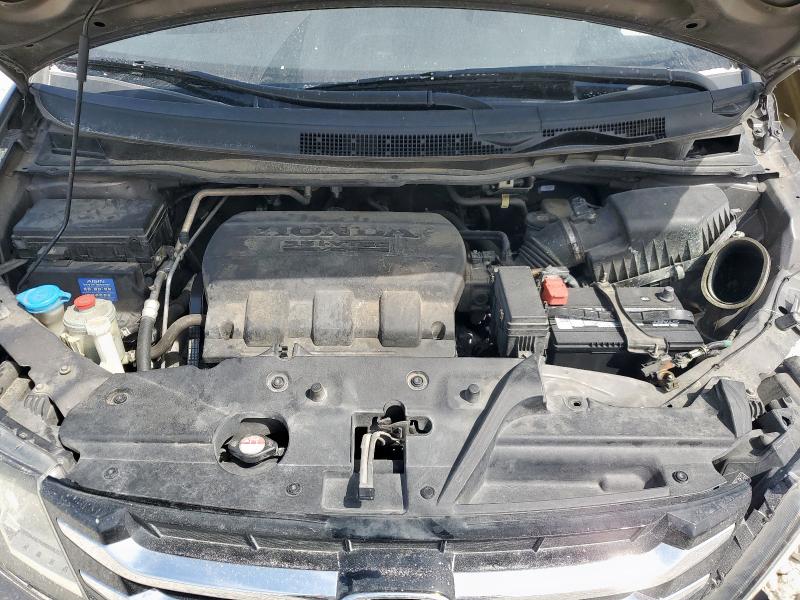 5FNRL5H64EB038683 - 2014 HONDA ODYSSEY EXL CHARCOAL photo 12