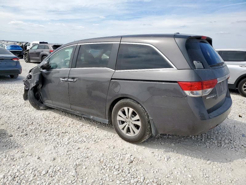 5FNRL5H64EB038683 - 2014 HONDA ODYSSEY EXL CHARCOAL photo 2