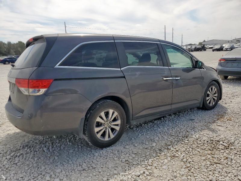 5FNRL5H64EB038683 - 2014 HONDA ODYSSEY EXL CHARCOAL photo 3