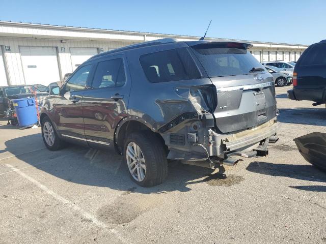 1FM5K8D89JGB93705 - 2018 FORD EXPLORER XLT 灰色 照片 2