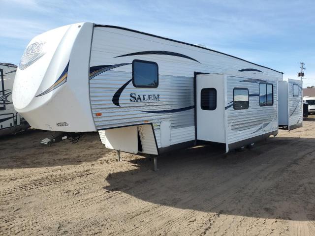 4X4FSMJ27FA313720 - 2015 FOREST RIVER SALEM M-33BHOK WHITE photo 2