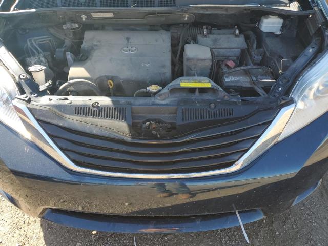 5TDKK3DC1CS254603 - 2012 TOYOTA SIENNA LE BLUE photo 12