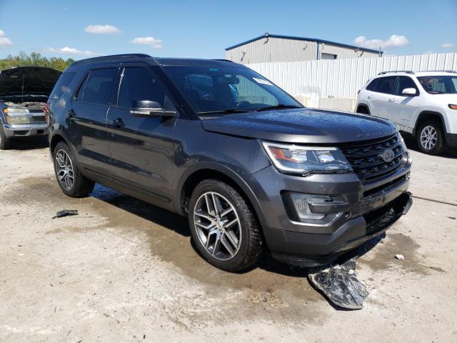 1FM5K8GT0GGB03706 - 2016 FORD EXPLORER SPORT 石墨色 照片 4