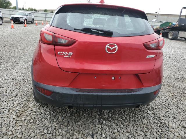 JM1DKBD78G0118855 - 2016 MAZDA CX-3 GRAND TOURING RED photo 6