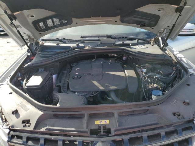4JGDA5HB4CA025611 - 2012 MERCEDES-BENZ ML 350 4MATIC SILVER photo 12
