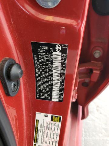 5YFEPRAE1LP068706 - 2020 TOYOTA COROLLA LE RED photo 12