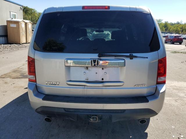 5FNYF4H62DB042355 - 2013 HONDA PILOT EXL 银色 照片 6