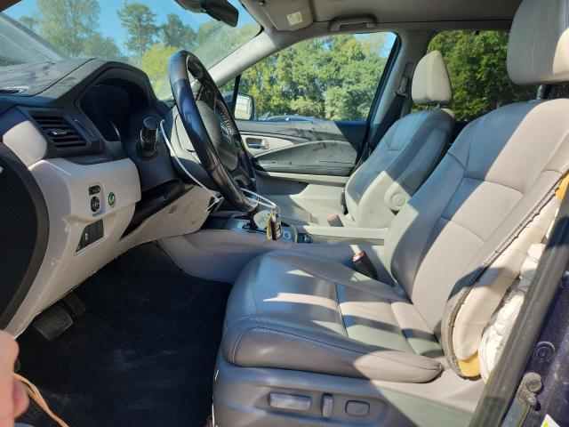 5FNYF6H45KB017957 - 2019 HONDA PILOT EXL Blau Foto 7