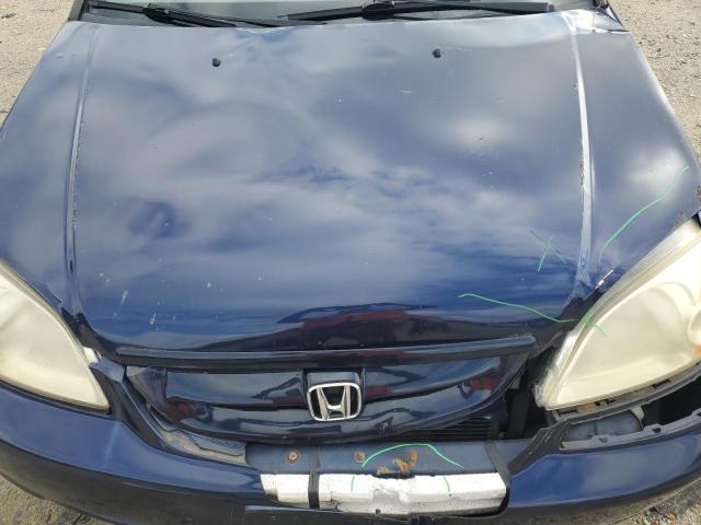 1HGEM22902L063216 - 2002 HONDA CIVIC EX 蓝色 照片 11