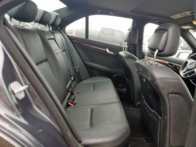 WDDGF8AB6DR274208 - 2013 MERCEDES-BENZ C 300 4MATIC GRAY photo 10