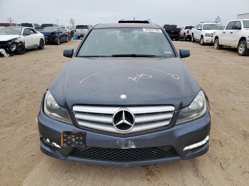 WDDGF8AB6DR274208 - 2013 MERCEDES-BENZ C 300 4MATIC GRAY photo 5
