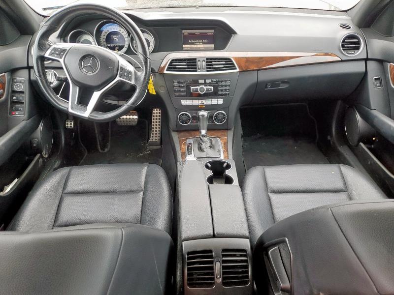 WDDGF8AB6DR274208 - 2013 MERCEDES-BENZ C 300 4MATIC GRAY photo 8