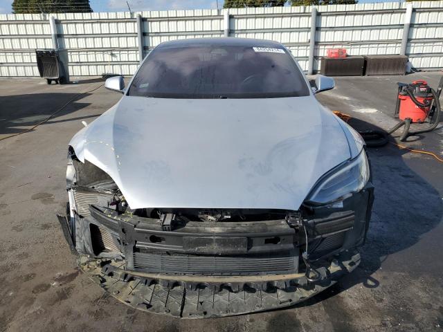 5YJSA1E22HF193397 - 2017 TESLA MODEL S SILVER photo 5