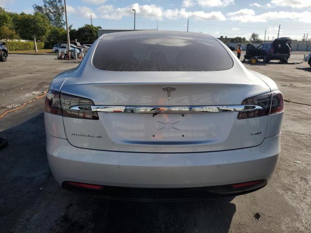 5YJSA1E22HF193397 - 2017 TESLA MODEL S SILVER photo 6