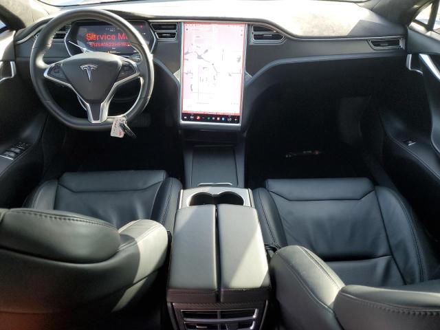 5YJSA1E22HF193397 - 2017 TESLA MODEL S SILVER photo 8