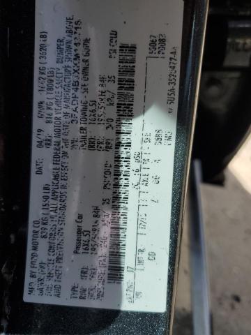 3FADP4BJXKM143716 - 2019 FORD FIESTA SE GRAY photo 13