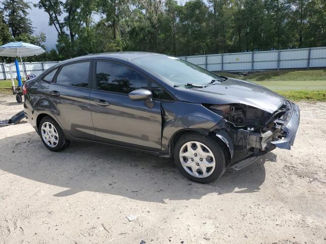 3FADP4BJXKM143716 - 2019 FORD FIESTA SE GRAY photo 4