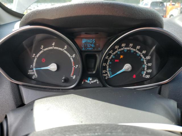 3FADP4BJXKM143716 - 2019 FORD FIESTA SE GRAY photo 9