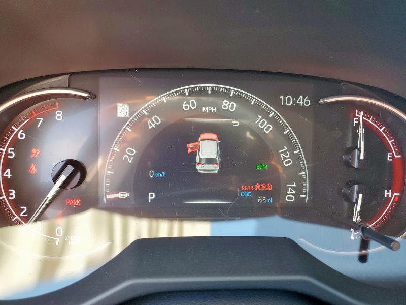 2T3W1RFV2SC343875 - 2025 TOYOTA RAV4 XLE ვერცხლისფერი ფოტო 9