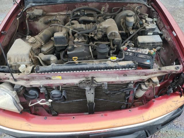 5TESM92N71Z747123 - 2001 TOYOTA TACOMA XTRACAB PRERUNNER წითელი ფოტო 11