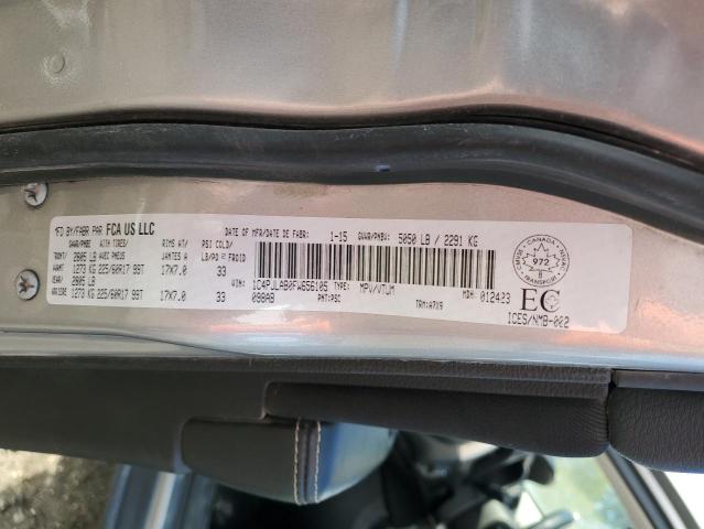 1C4PJLAB0FW656105 - 2015 JEEP CHEROKEE SPORT 银色 照片 13