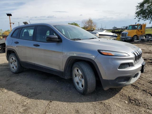 1C4PJLAB0FW656105 - 2015 JEEP CHEROKEE SPORT 银色 照片 4