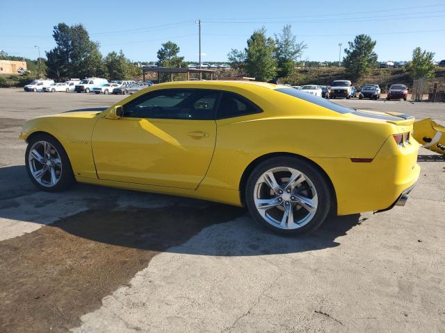 2G1FB1E37C9210403 - 2012 CHEVROLET CAMARO LT ყვითელი ფოტო 2