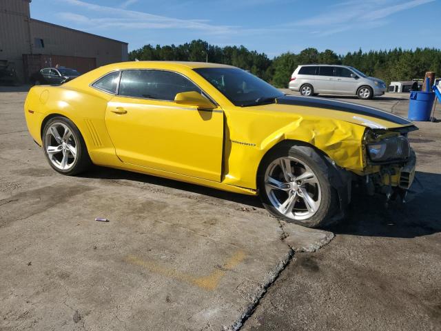 2G1FB1E37C9210403 - 2012 CHEVROLET CAMARO LT ყვითელი ფოტო 4